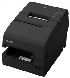 Epson TM-H6000V Impresora de Tickets, Térmico, 180 x 180DPI USB, RS-232, Ethernet, Negro 