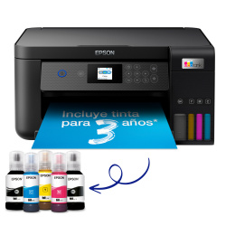 Multifuncional Epson EcoTank ET-2850, Color, Inyección, Inalámbrico, Print/Scan/Copy 