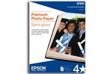 Epson Papel Fotográfico Semi Brillante Premium 251g/m², Tamaño Carta, 20 Hojas 