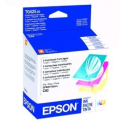 Cartucho Epson C82 Multipack Tricolor, 420 Páginas 