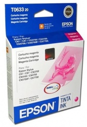 Cartucho Epson T063320 Magenta, 250 Páginas 