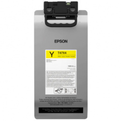 Bolsa de Tinta Epson T47X UltraChrome DG Amarillo, 825 Páginas  