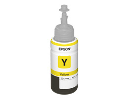 Botella de Tinta Epson T555 Amarillo 70ml 