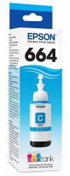 Tanque de Tinta Epson 664 Cian, 70ml, 6.500 Páginas  