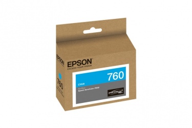 Cartucho Epson T760 Cian, 25.9ml 