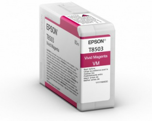 Cartucho Epson T85030N Magenta vivo, 80ml 