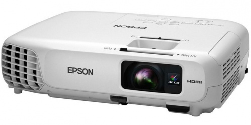 Proyector Epson PowerLite X24+ 3LCD, XGA 1024 x 768, 3500 Lúmenes, Inalámbrico (requiere Adaptador Inalámbrico, se vende por separado), Blanco 