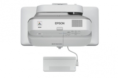 Proyector Interactivo Epson BrightLink 695Wi+ 3LCD, WXGA 1280 x 800, 3500 Lúmenes, Tiro Corto, con Bocinas, Blanco 