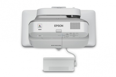 Proyector Epson BrightLink 695Wi 3LCD, WXGA 1280 x 800, 3500 Lúmenes, Tiro Corto, con Bocinas, Gris/Blanco 