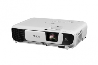 Proyector Portátil Epson PowerLite X41+ 3LCD, XGA 1024 x 768, 3600 Lúmenes, Alámbrico, con Bocinas, Blanco - incluye Adaptador Inalámbrico 
