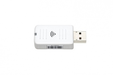 Epson Adaptador de Red USB ELPAP10, Inalámbrico, WLAN, Blanco 