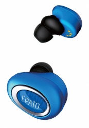 Erato Audífonos Intrauriculares con Micrófono Muse 5, Inalámbrico, Bluetooth, Azul 