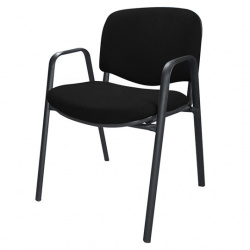 Ergo Silla Ergonómico 1626, Tapiz en Tela, Negro 