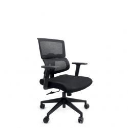 Ergo Silla Ejecutiva Parma, Respaldo de Malla, Negro 