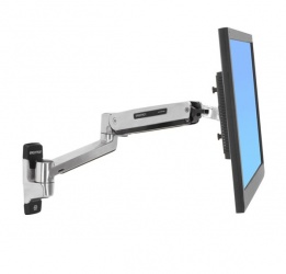 Ergotron Brazo LX con Montaje de Pared para Trabajar Sentado o de Pie, para Monitor hasta 42'', max. 11.3KGs 