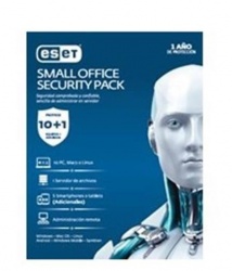 Eset Small Office Security Pack, 10 Usuarios, 1 Año, Windows/Mac/Linux/Android 