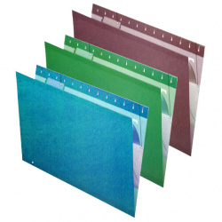 Esselte Fólder 93540, Tamaño Oficio, Multicolor, 25 Piezas 