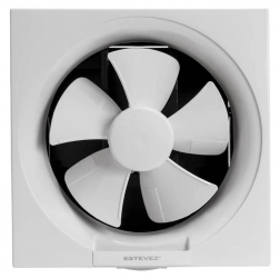 Estevez Extractor de Aire para Pared 1710 (ECO), 100mm, 42 W, 40 dB  