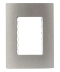 Estevez Placa de Pared 2573-GR, 3 Puertos, Grafito 