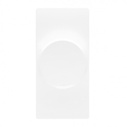 Estevez Atenuador Giratorio N1160-BL, 1 Módulo, Blanco 