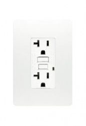 Estevez Tomacorriente N1329-BL, 2 Enchufes, 127V, 20A, Blanco 