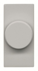 Estevez Atenuador Giratorio N2160-PL, 1 Módulo, Plata 