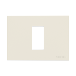 Estevez Placa de Pared N2471-PL, 1 Puerto, Blanco 