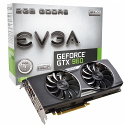 Tarjeta de Video EVGA NVIDIA GeForce GTX 960 ACX 2.0+, 2GB 128-bit GDDR5, PCI Express 3.0 