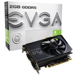 Tarjeta de Video EVGA NVIDIA GeForce GT 740, 2GB 128-bit GDDR5, PCI Express 3.0 