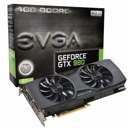 Tarjeta de Video EVGA NVIDIA GeForce GTX 980, 4GB 256-bit GDDR5, PCI Express 3.0 x16 