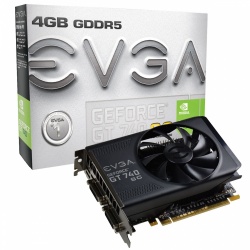 Tarjeta de Video EVGA NVIDIA GeForce GT 740 Superclocked, 4GB 128-bit GDDR5, PCI Express 3.0 