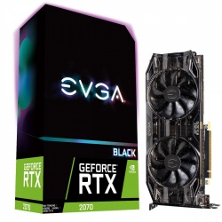 Tarjeta de Video EVGA NVIDIA GeForce RTX 2070 XC Black Edition Gaming, 8GB 256-bit GDDR6, PCI Express x16 3.0 