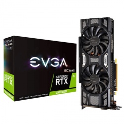 Tarjeta de Video EVGA NVIDIA GeForce RTX 2060 SUPER SC BLACK GAMING, 8GB 256-bit GDDR6, PCI Express 3.0 