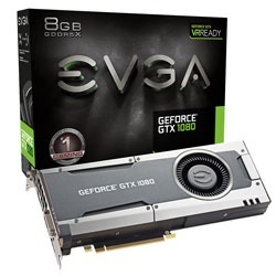 Tarjeta de Video EVGA NVIDIA GeForce GTX 1080, 8GB 256-bit GDDR5X, PCI Express 3.0 x16 