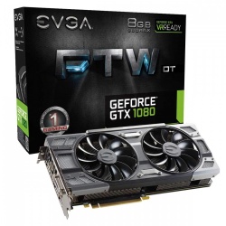 Tarjeta de Video EVGA NVIDIA GeForce GTX 1080 FTW DT GAMING ACX 3.0, 8GB 256-bit GDDR5X, PCI Express 3.0 x16 