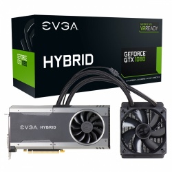 Tarjeta de Video EVGA NVIDIA GeForce GTX 1080 FTW Hybrid Gaming, 8GB 256-bit GDDR5X, PCI Express 3.0 