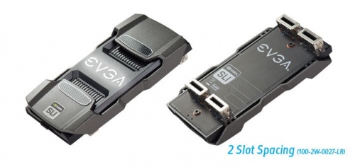 EVGA PRO SLI Bridge HB de 2 Slots, 80mm 