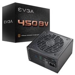 Fuente de Poder EVGA 450 BV 80 PLUS Bronze, 20+4 pin ATX, 120mm, 450W 