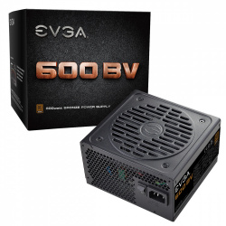 Fuente de Poder EVGA 100-BV-0600-K1 80 PLUS Bronze, 24-pin ATX, 120mm, 600W 