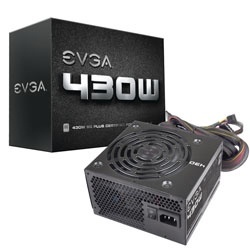Fuente de Poder EVGA 430W 80 PLUS, ATX, 120mm, 430W 
