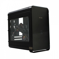 Gabinete EVGA Hadron Air, mini-iTX, USB 3.0, con Fuente de 500W, Negro 