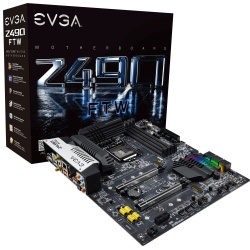 Tarjeta Madre EVGA ATX Z490 FTW WIFI, S-1200, Intel Z490, HDMI, 128GB DDR4 para Intel 