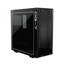 Gabinete EVGA DG-75 con Ventana, Midi-Tower, ATX/Micro-ATX/Mini-ITX, USB 3.0, sin Fuente, Negro 