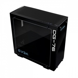 Gabinete EVGA DG-76 con Ventana, Midi-Tower, ATX/Micro-ATX/Mini-ITX, USB 3.0, sin Fuente, Negro 