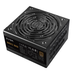 Fuente de Poder EVGA 850 B5 80 PLUS Bronze, 24-pines ATX, 135mm, 850W ― Abierto 