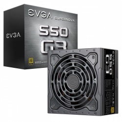 Fuente de Poder EVGA SuperNOVA 550 G3 80 PLUS Gold, ATX, 130mm, 550W 