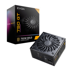 Fuente de Poder EVGA SuperNOVA 750 GT 80 PLUS Gold, Modular, 24-pin ATX, 135mm, 750W  