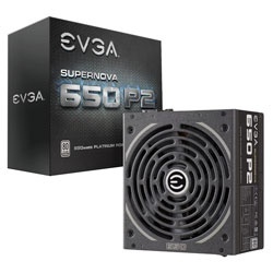 Fuente de Poder EVGA SuperNOVA 650 P2 80 PLUS Platinum, 20-pin ATX, 140mm, 650W 