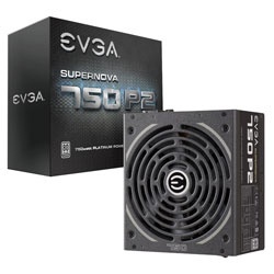 Fuente de Poder EVGA SuperNOVA 750 P2 80 PLUS Platinum, 24-pin ATX, 140mm, 750W 