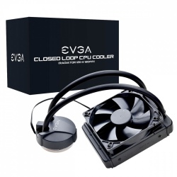 EVGA CLC 120 Enfriamiento Liquido para CPU, 120mm, 1800RPM ― Exclusivo para Procesadores INTEL 
